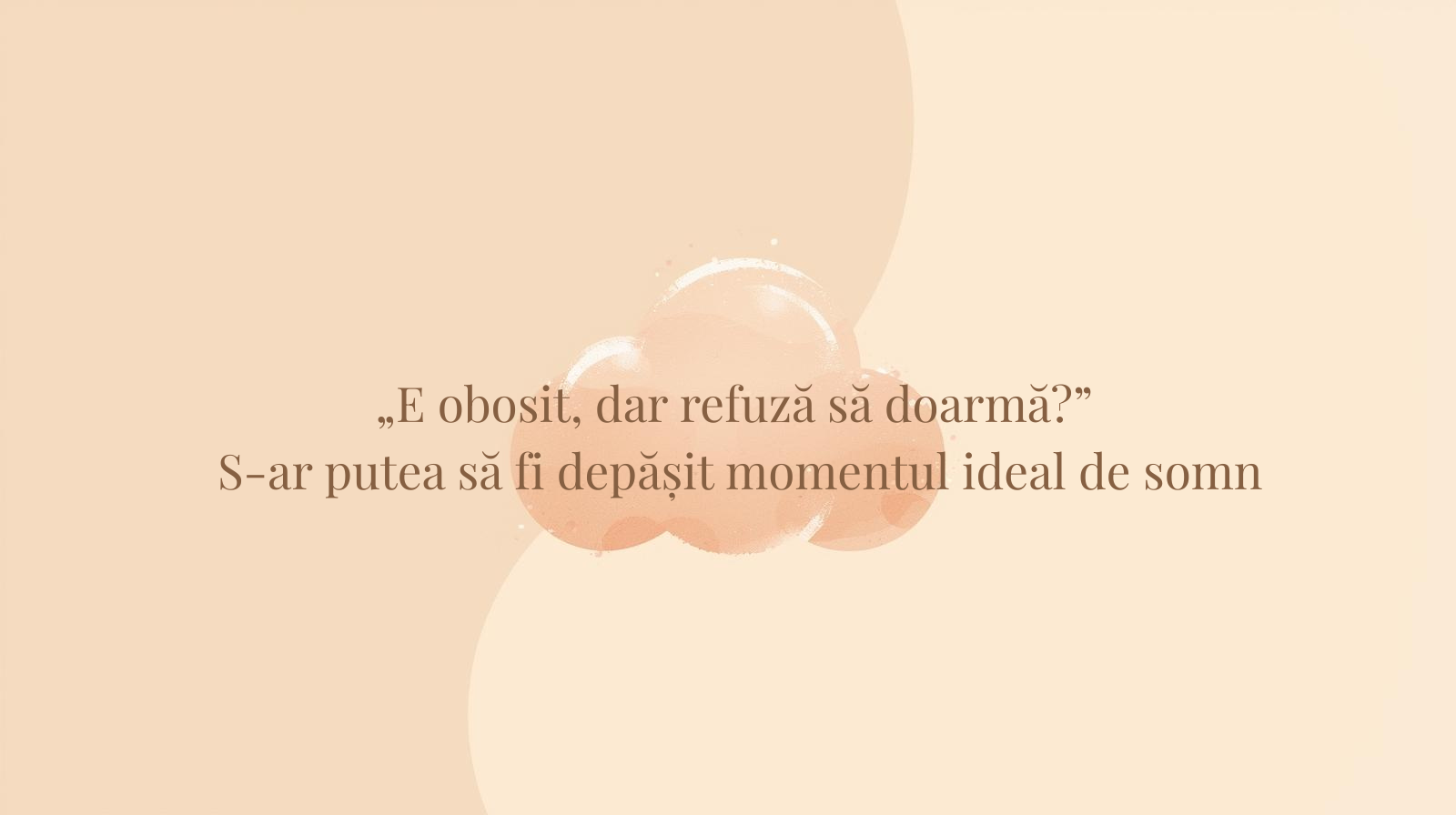 Semne de somn la bebeluși – frecatul ochilor și căscat