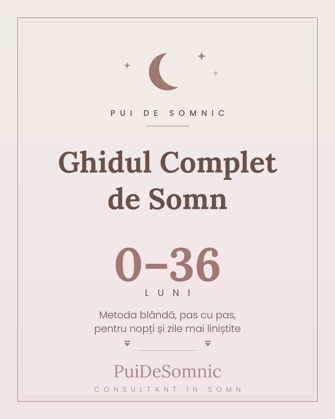 Somnul copilului tau ♡ - Ghid 0-36 luni